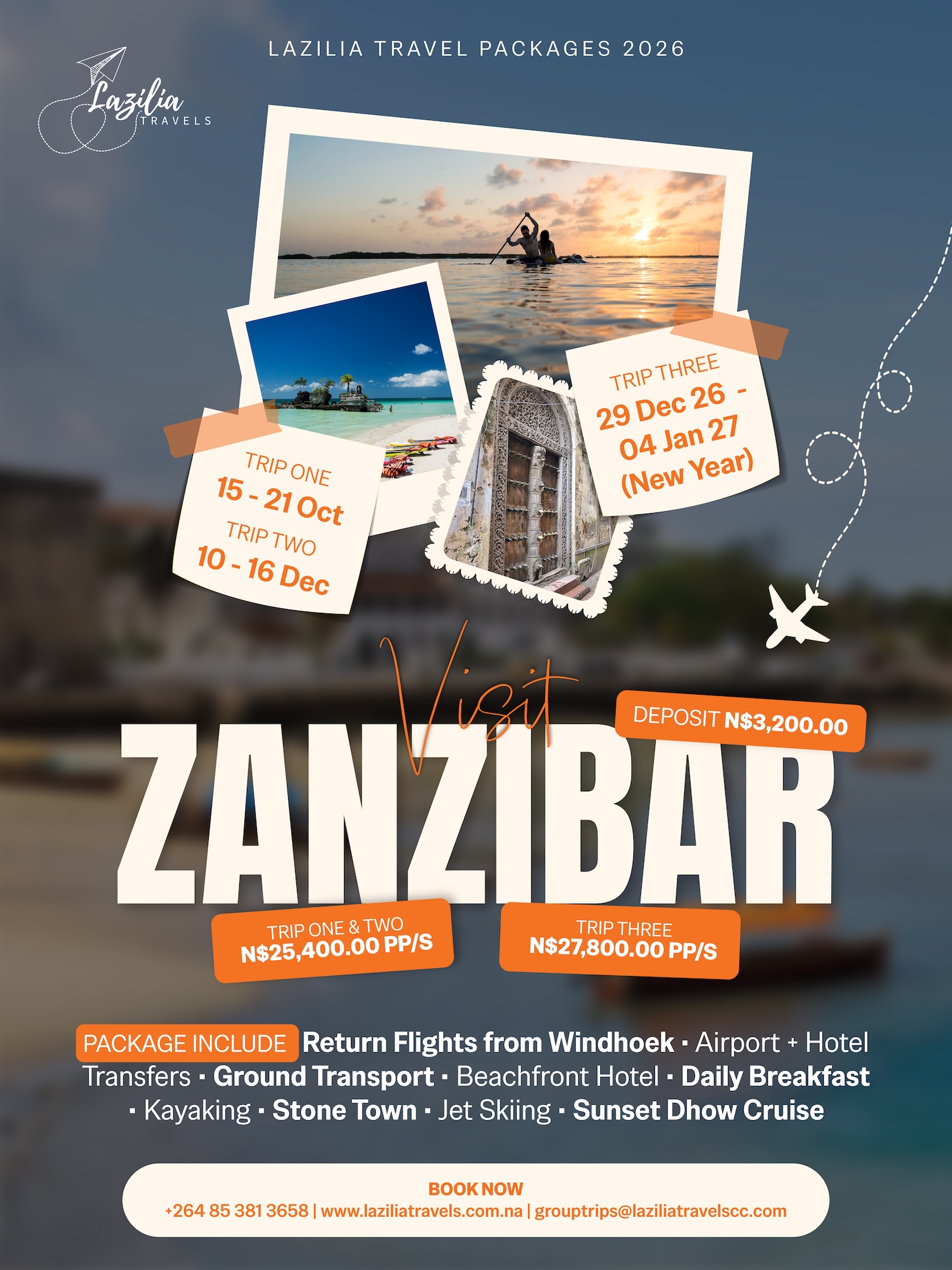 Packages 2026_Zanzibar
